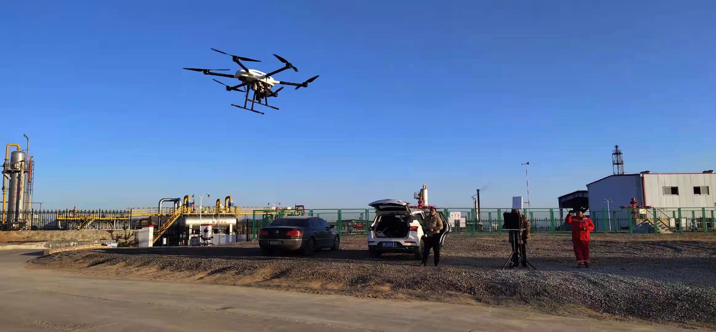 蜂巢航宇石油巡檢案例