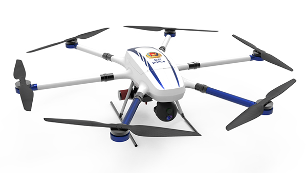 HC-332油電混合六旋翼無人機(jī)