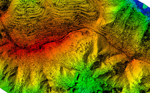 高精度的 DEM、TDOM數據