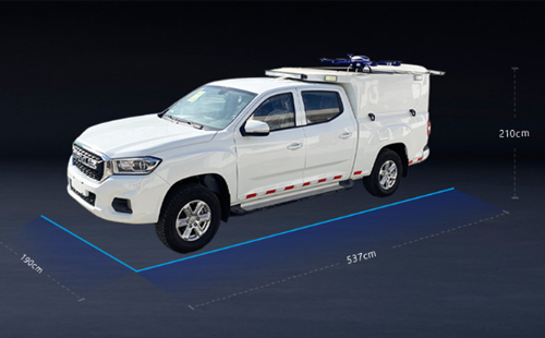 SU-30C車載多旋翼智能無人機場