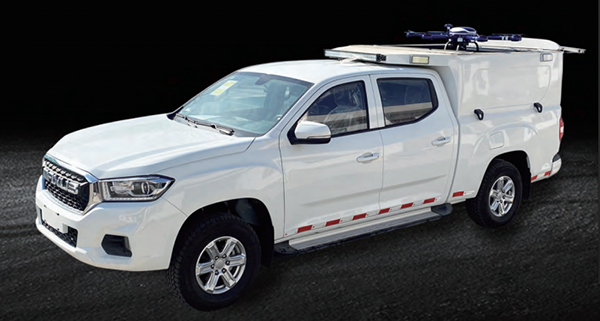 SU-30C車載多旋翼智能無人機場