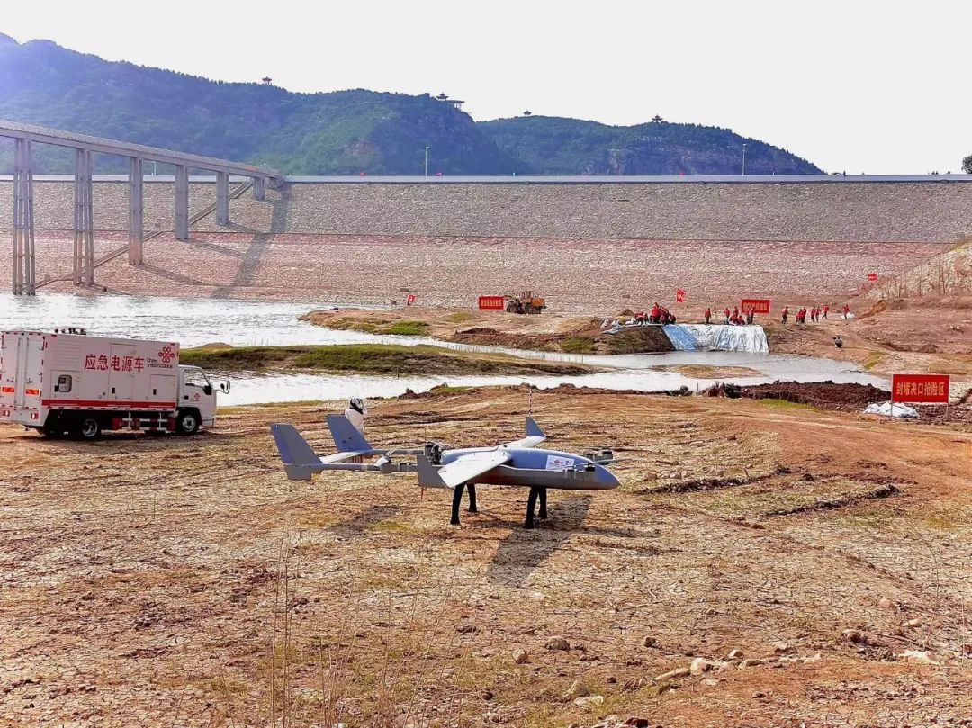 蜂巢航宇無人機參加安陽市2022年防汛搶險綜合應急演練